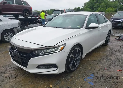 2020 Honda Accord Sport из США, поврежденный, VIN 1HGCV1F39LA044133